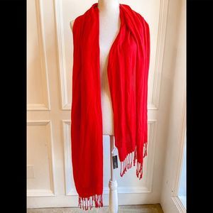 NWT Red Apt 9 Scarf